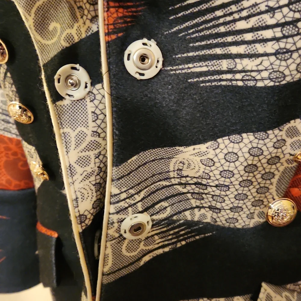Button Down Collared Jacket - Picture 5 of 8